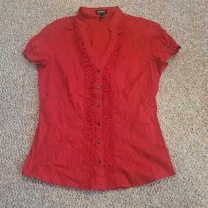 Express Red Blouse